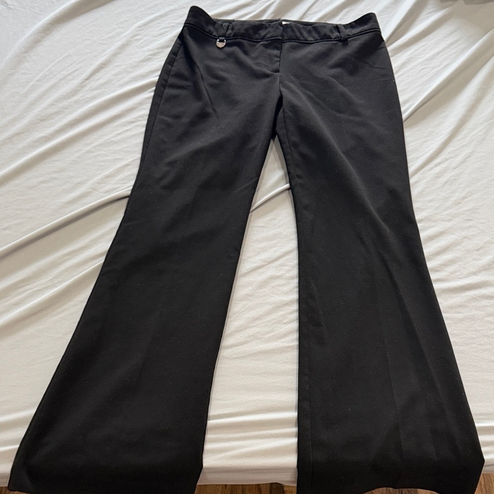 New York & Company Black Boot Cut Dress Pants